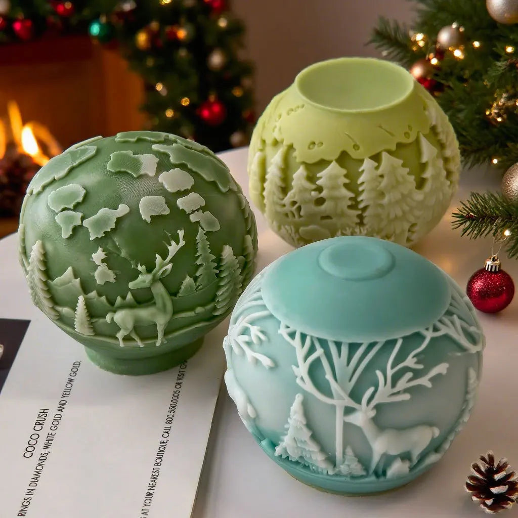 3d silicone mold for candles resin and soap