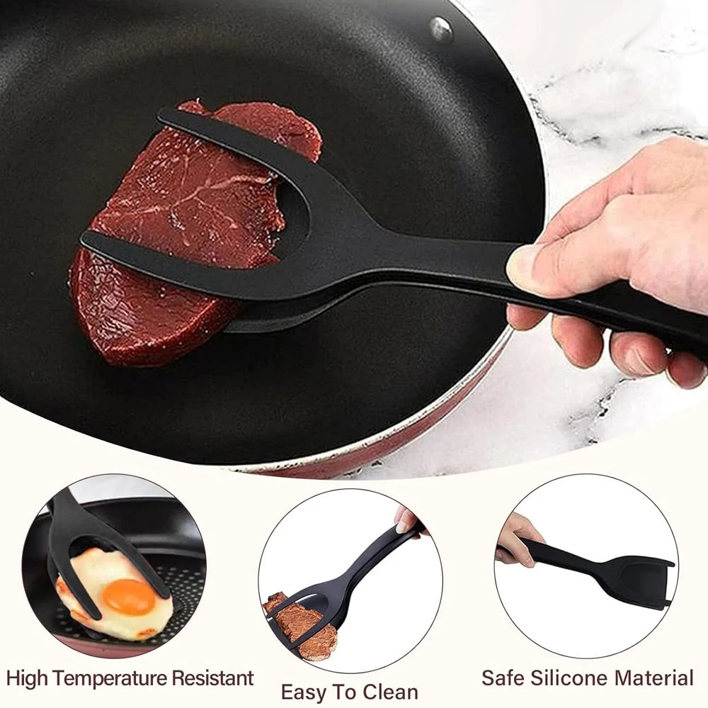 multi function spatula tongs for kitchen