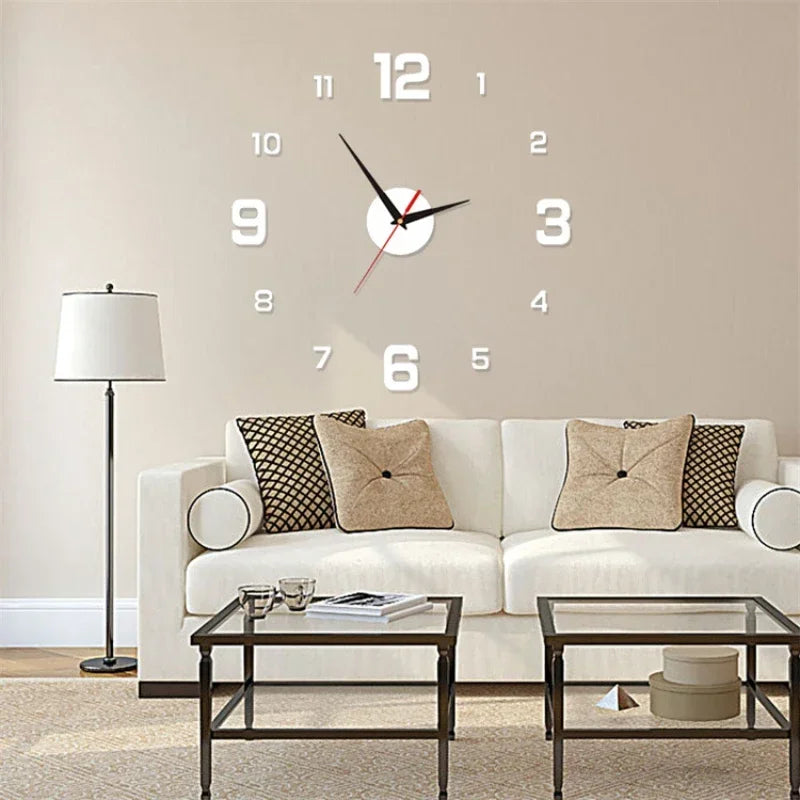 3D luminous wall clock