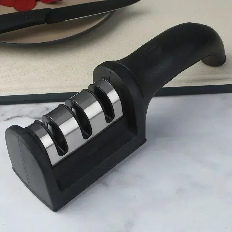 3-segment sharpening stone – multi-purpose knife honing and polishing USA