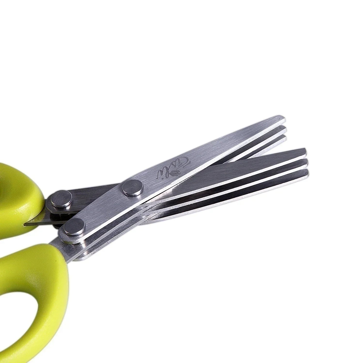 3/5 blade herb scissors – efficient stainless steel kitchen tool for meal prep and herbs USA