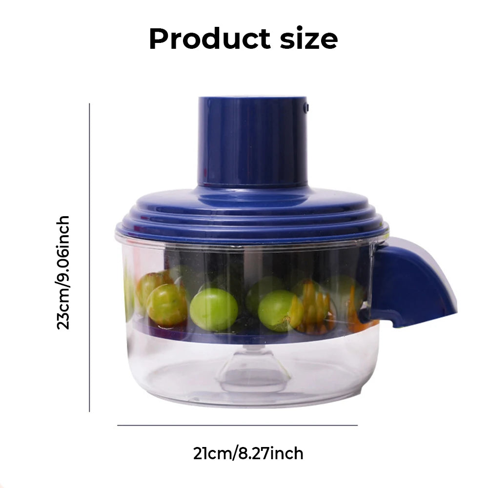 Electric peeler USB tool for garlic and grapes in kitchen