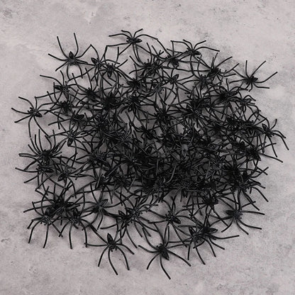 glow-in-the-dark Halloween spiders