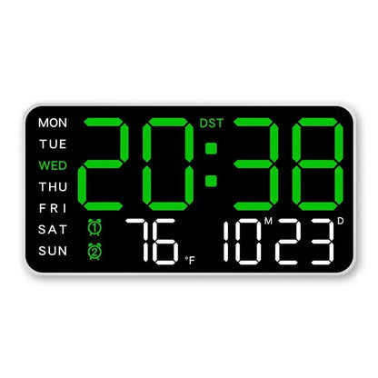 extra large digital wall clock