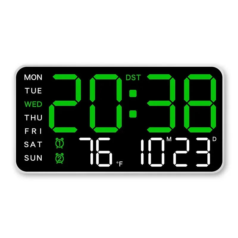 extra large digital wall clock