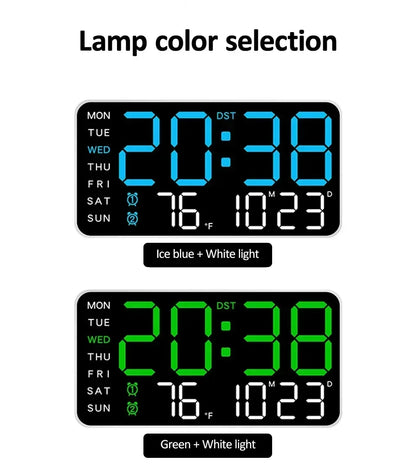 extra large digital wall clock