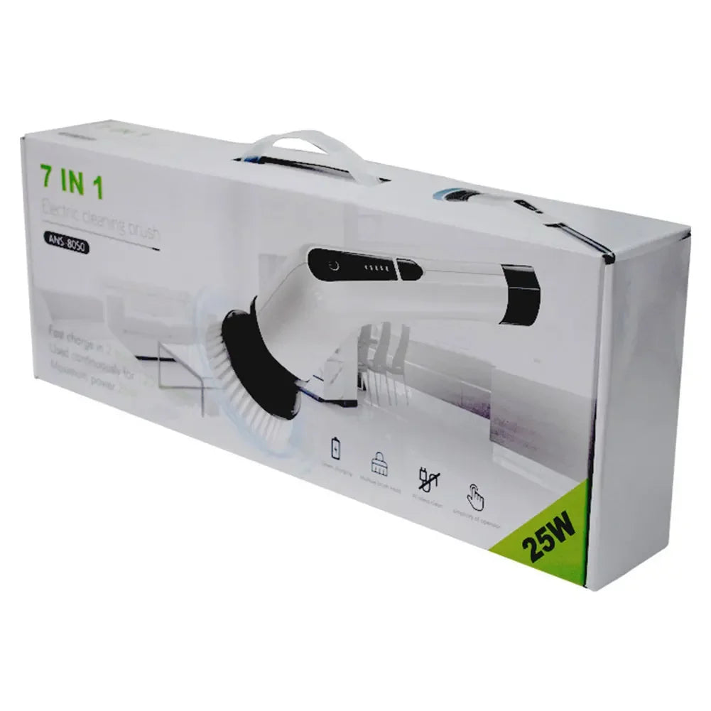Cordless Power Scrubber Electric Spin Cleaner for Bathroom Tile Tub Cleaning