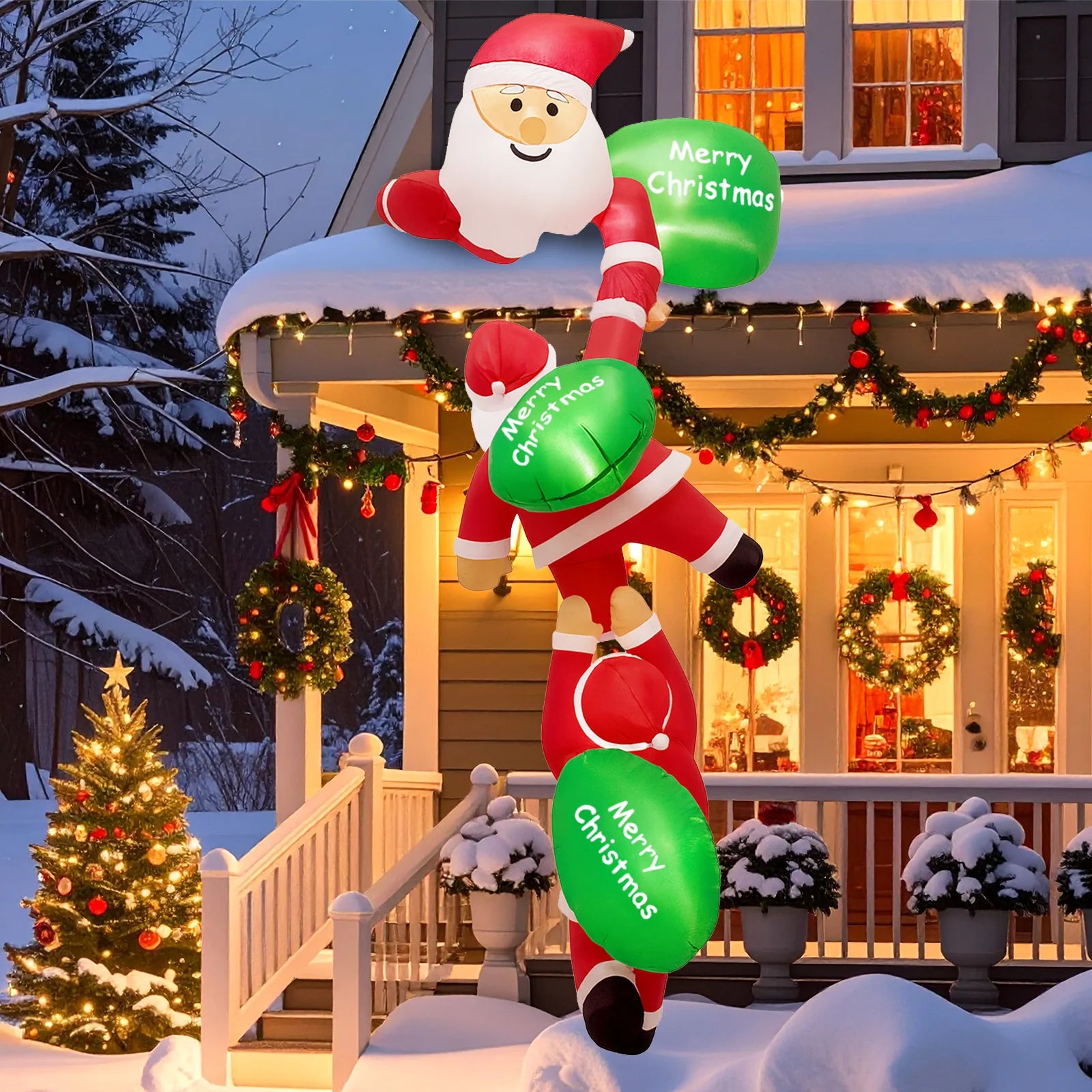 LED Ribbon Fairy Lights for Christmas Tree and Holiday Decor