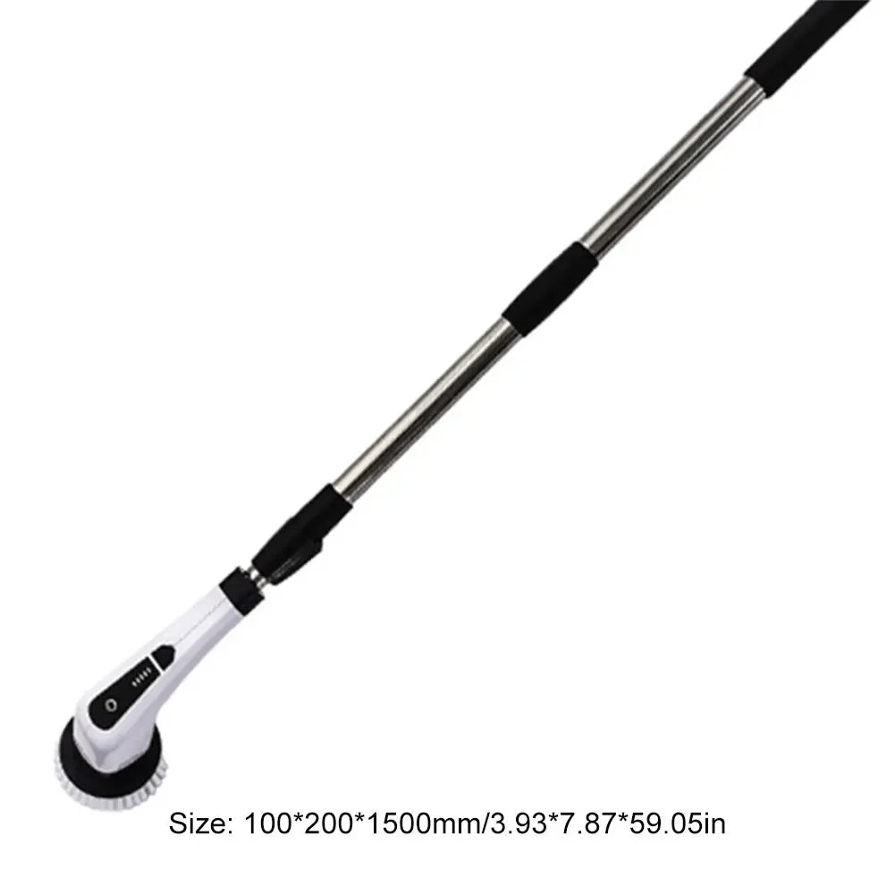 Cordless Power Scrubber Electric Spin Cleaner for Bathroom Tile Tub Cleaning