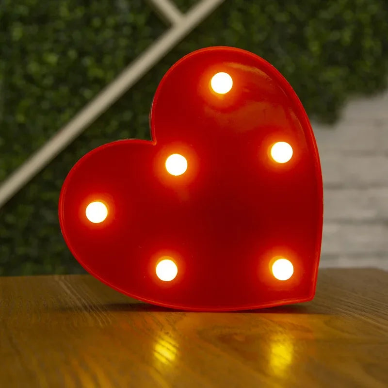 love bear and heart lamp gift for girlfriend