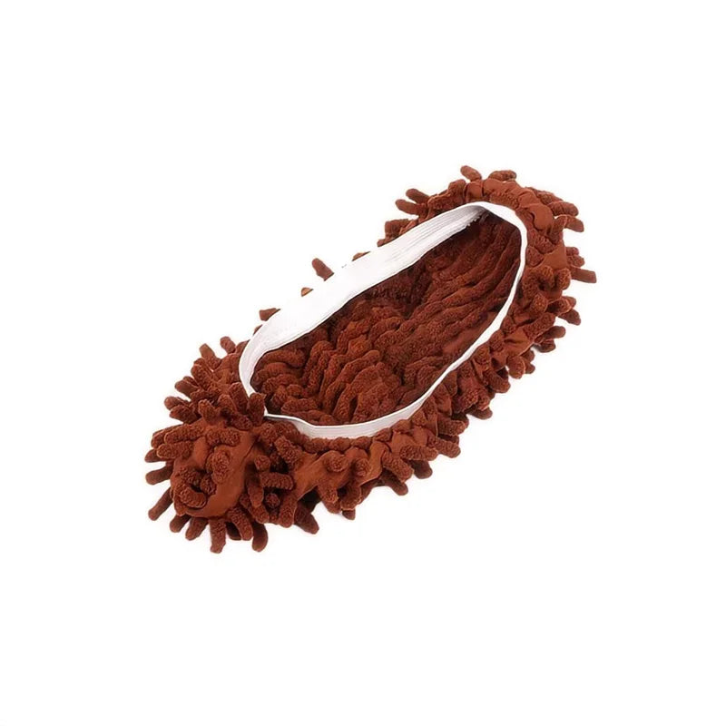 Chenille Dust Mop Slippers