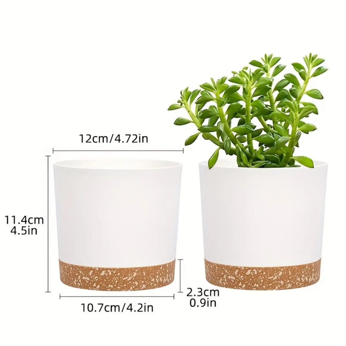 plant pot set for succulents and small flowers