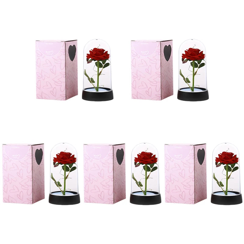forever rose night light decorative accent