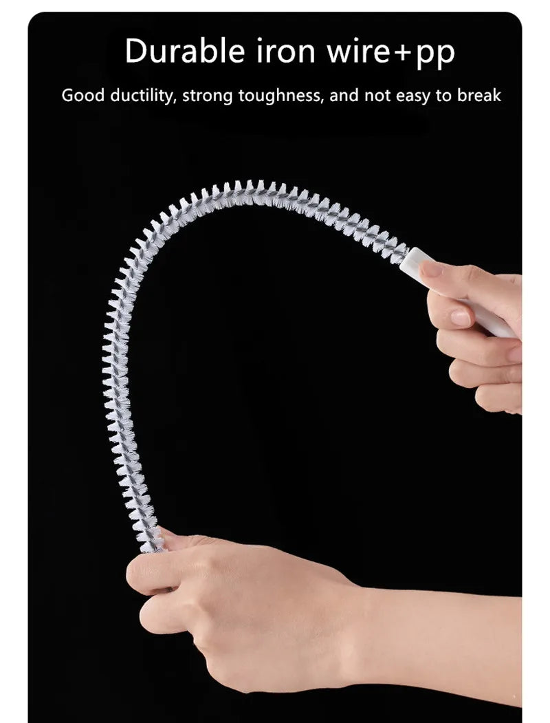 45cm flexible pipe brush – dredging and cleaning tool for sinks and drains USA