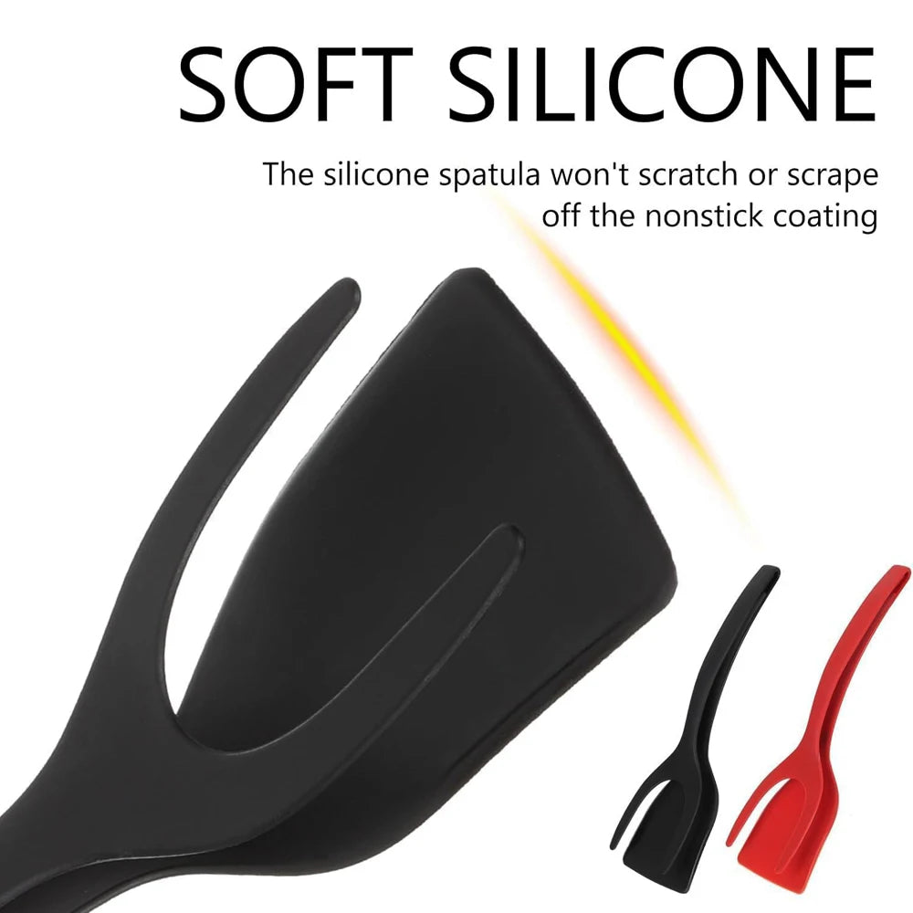 grip flip spatula tongs for everyday cooking