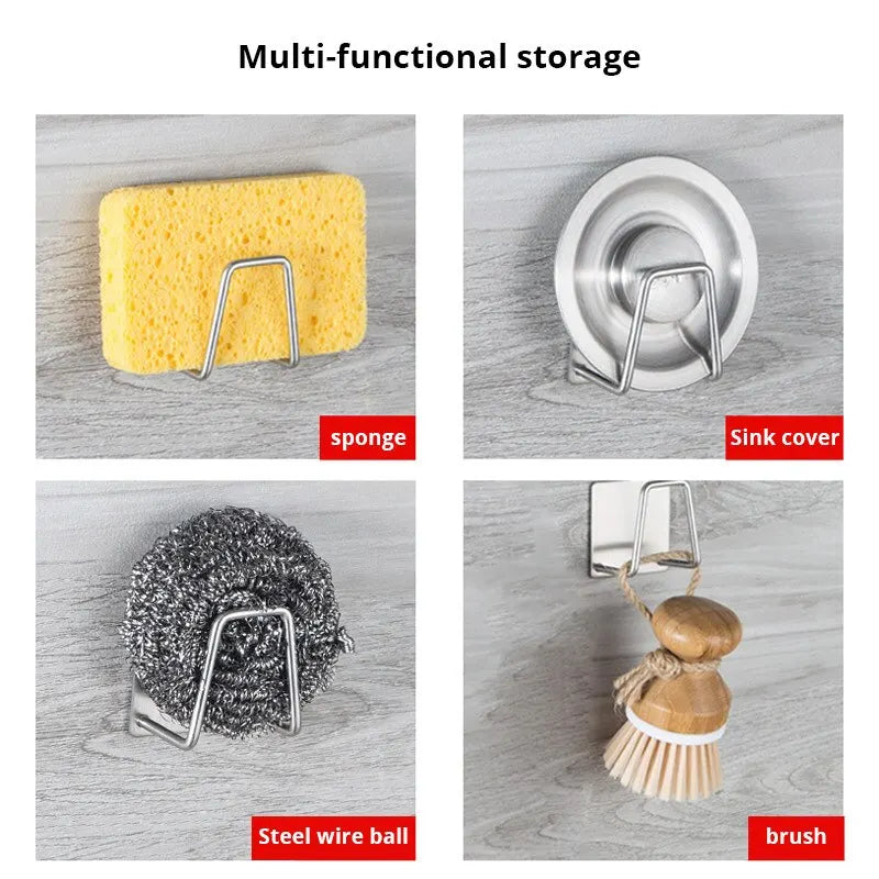 stainless steel sink sponge holder