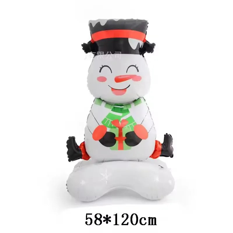 Extra Large Standing Santa Claus Foil Balloon for Christmas