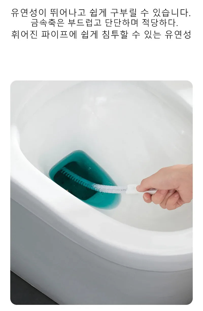 45cm pipe dredging brush – flexible drain cleaner for hair and clogs USA