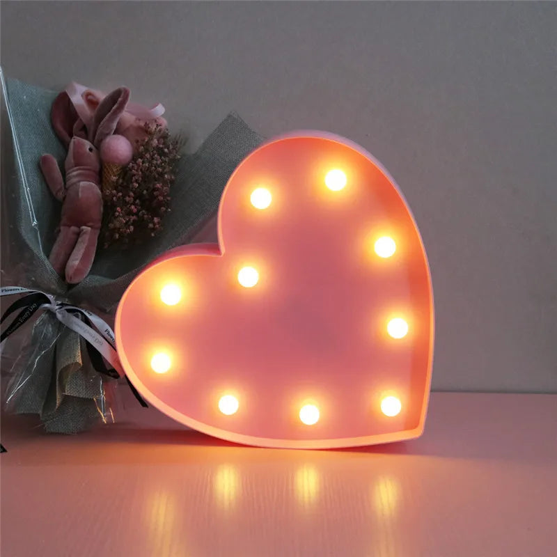 anniversary gift love bear and heart lamp combo