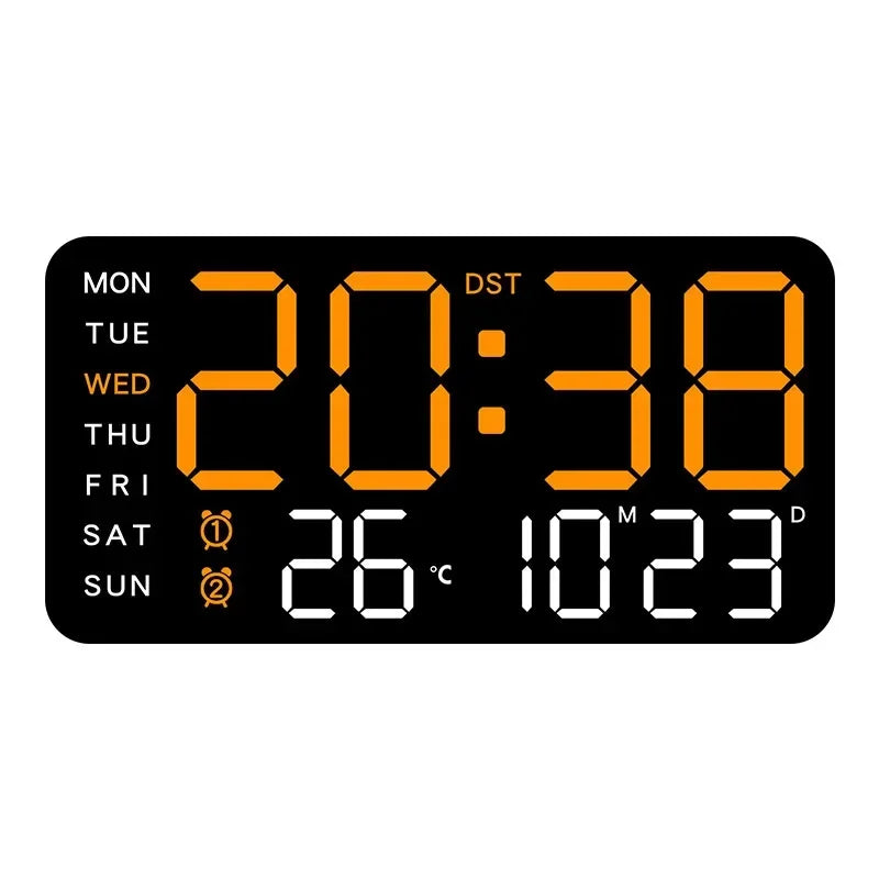 extra large digital wall clock