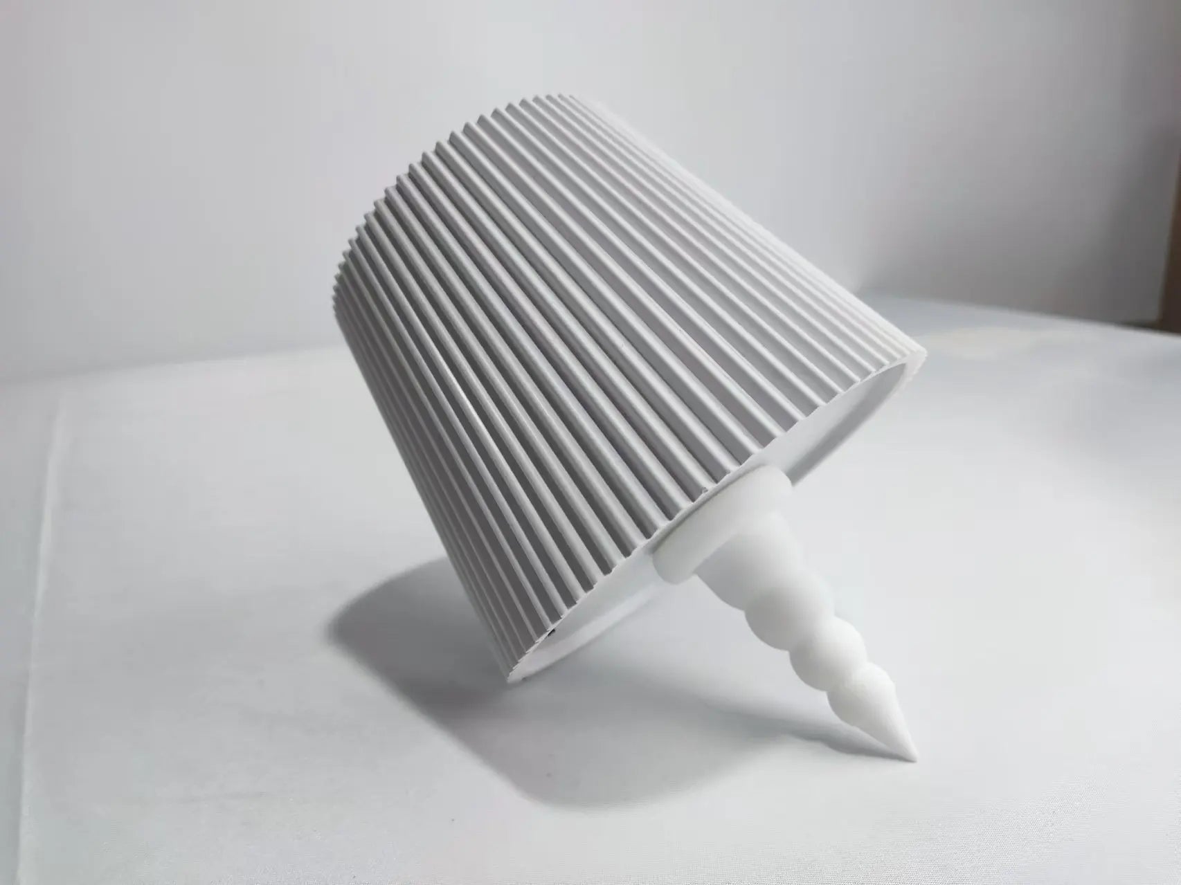 modern bottle lamp with touch dimmer switch