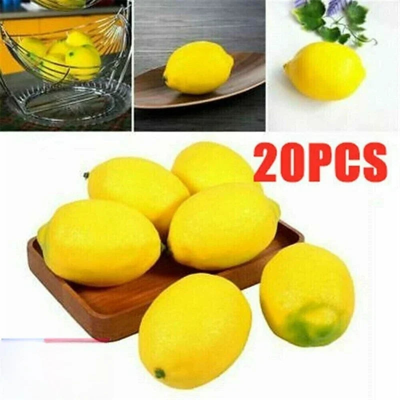 artificial lemon decor