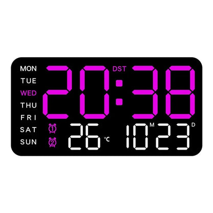 extra large digital wall clock