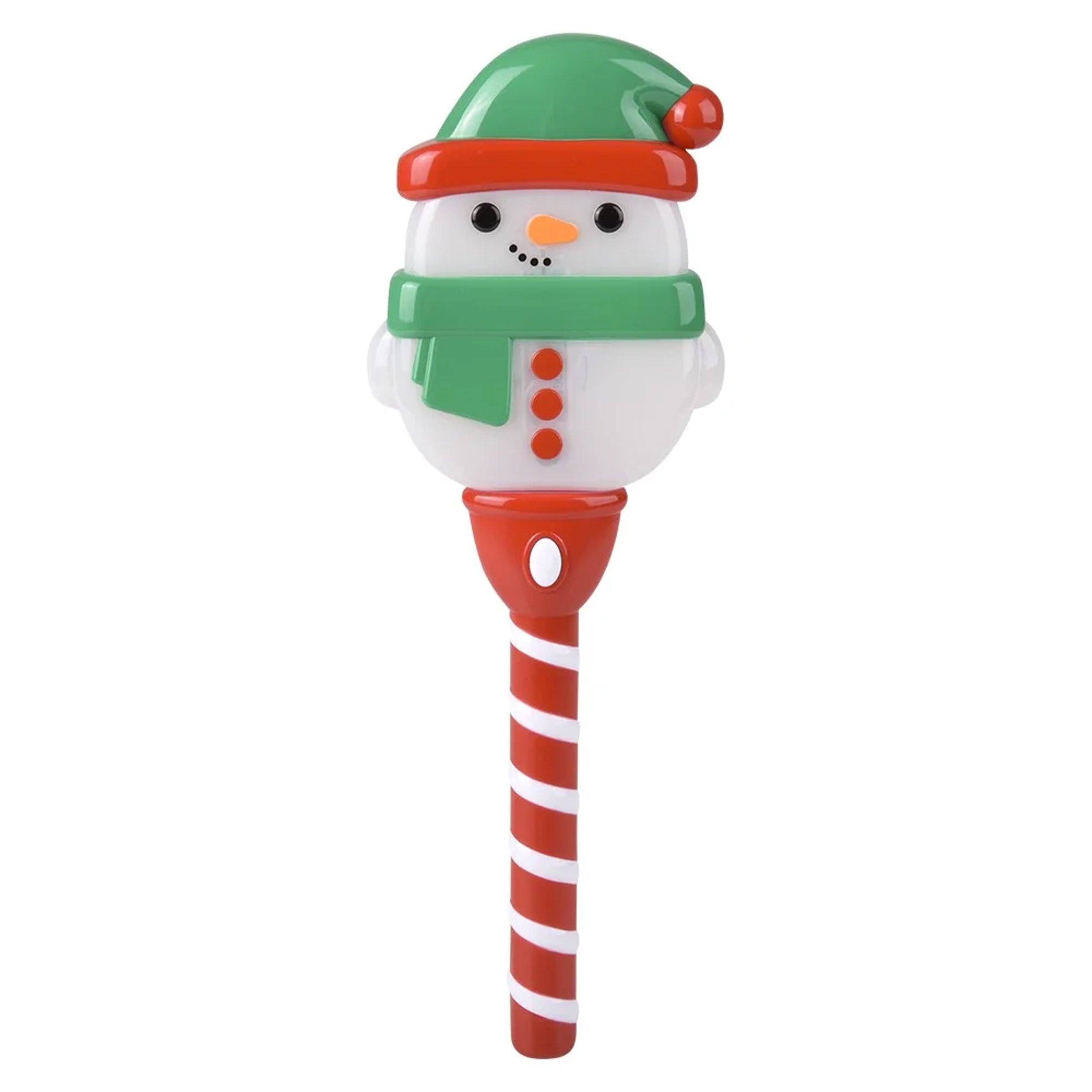 Light Up Snowman Wand Kids Toy 8Pc